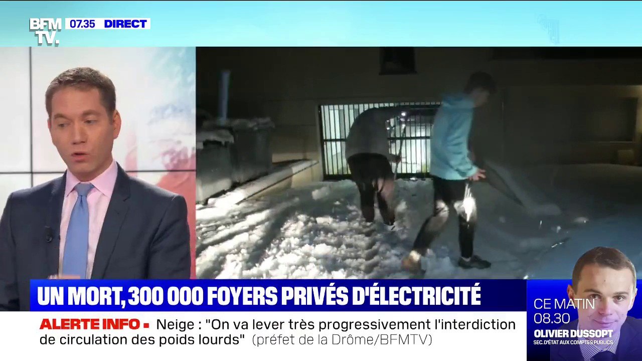 Pourquoi la neige qui s'est abattue en Rhône-Alpes est-elle lourde ?