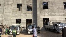 Gaziantep'te cami inşaatında çöken iskelenin altında kalan inşaat mühendisi aranıyor (2)