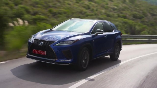 2020 Lexus RX 300 F-Sport in Blue Trailer