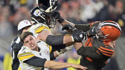 Steelers vs Browns:  bestial pelea entre los más bestias del fútbol americano