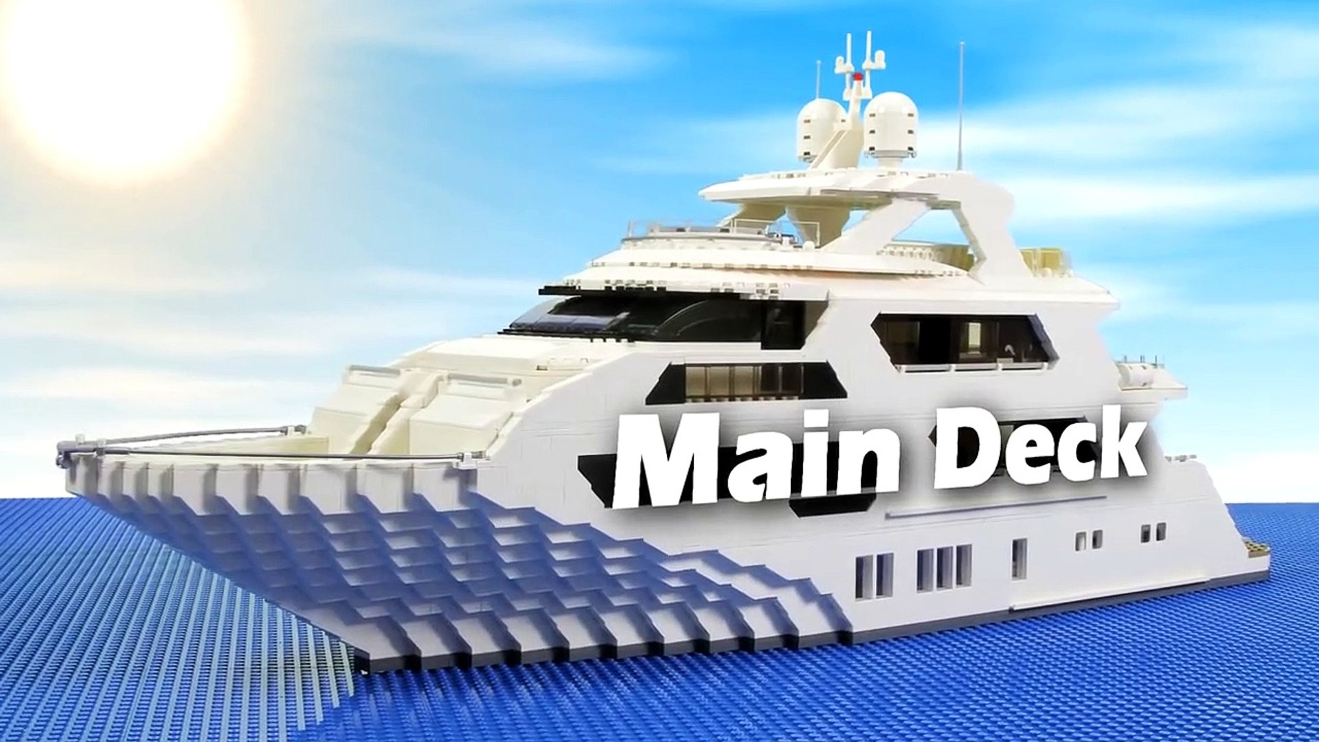 identifikation udkast dele Lego Super Yacht MOC (part 2) - video Dailymotion