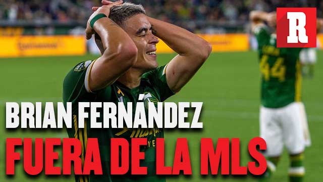 Brian Fernández, fuera de la MLS tras violar reglas del programa de rehabilitación