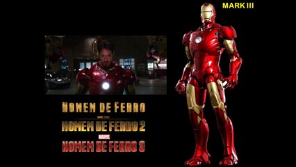 ARMADURAS - HOMEM DE FERRO (CINEMA)