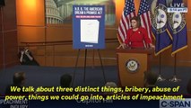 Nancy Pelosi 'Trolls' Trump By Defining 'Exculpatory' During Briefing