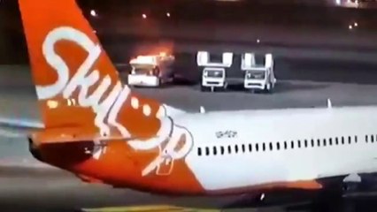 Merr flakë gjatë zbritjes avioni me 196 persona në bord