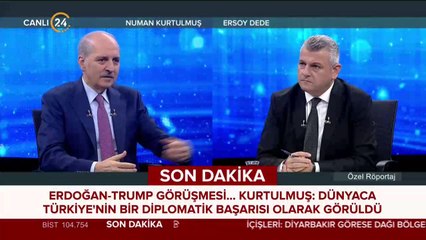 Numan Kurtulmuş 24'te