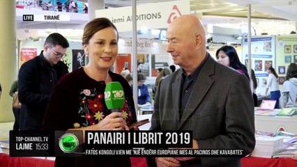 Panairi i Librit 2019/ Fatos Kongoli vjen me "Një ëndërr europiane mes Al Pacinos dhe Kavabates"