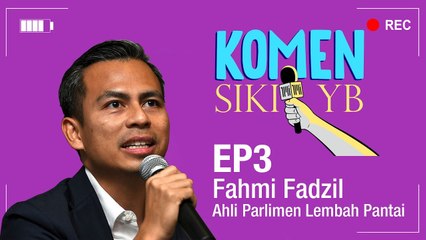 Komen Sikit Yb Fahmi Fadzil Video Dailymotion