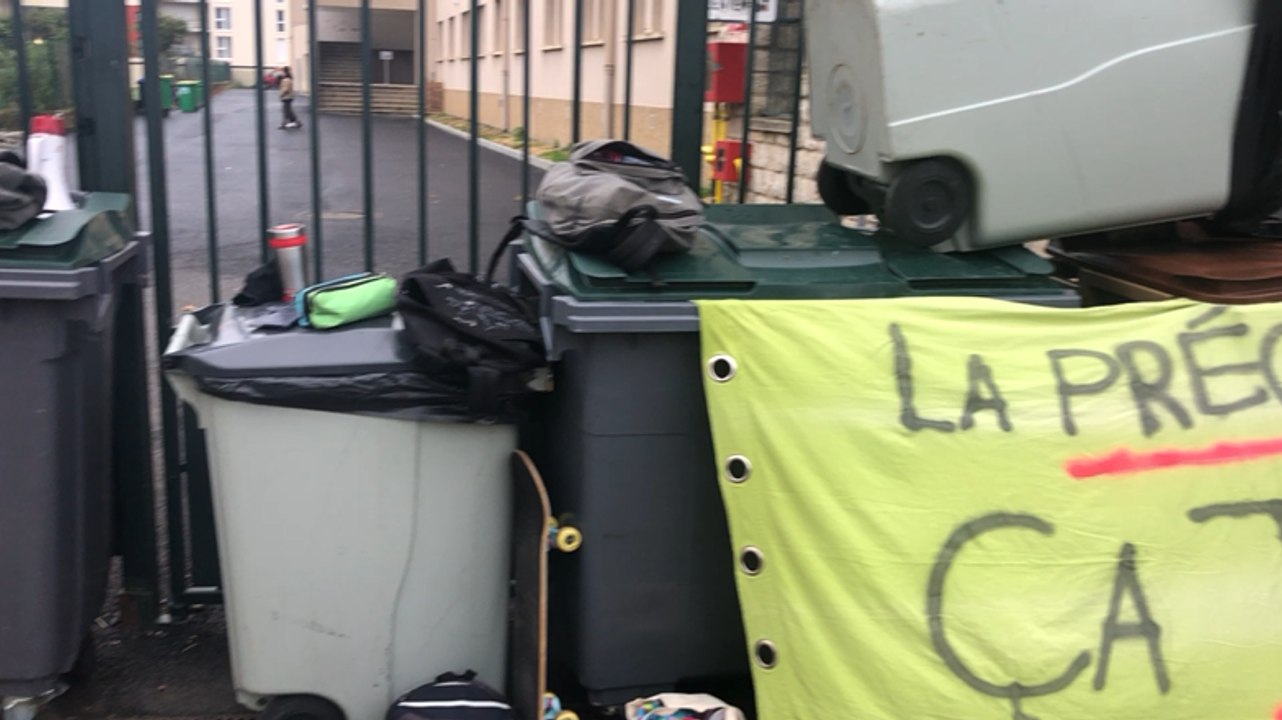 Deuxième jour de blocus du lycée Bellevue: les explications de Cloé