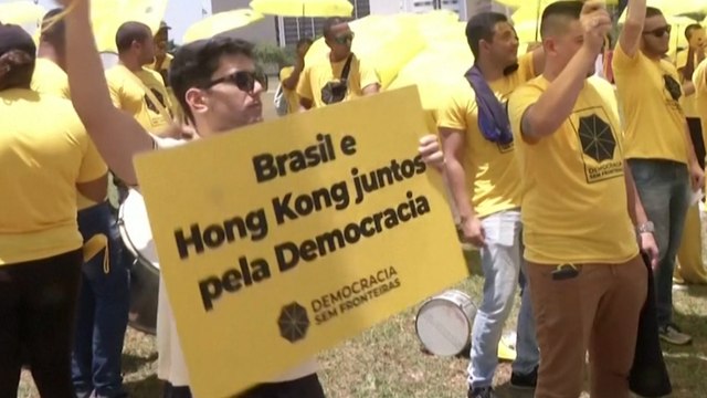 Hong Kong protests draw attention from US senators, Xi Jinping, activists in Brazil and London