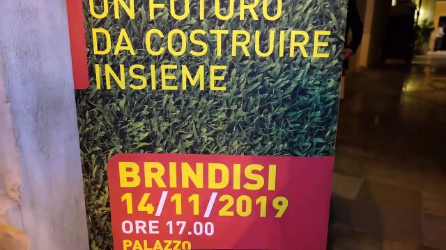 Emiliano - La Regione Puglia propone la decarbonizzazione (14.11.19)