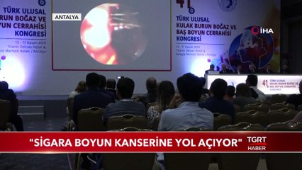 "Sigara Boyun Kanserine Yol Açıyor"