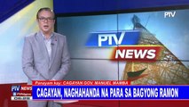 Panayam ng #PTVNews kay Cagayan Gov. Manuel Mamba kaugnay ng bagyong #RamonPH