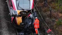 Leeds train crash aftermath