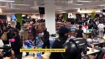 Violences à Hong Kong : une ville à l’arrêt