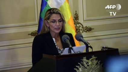 Rússia aceita Áñez como presidente interina da Bolívia