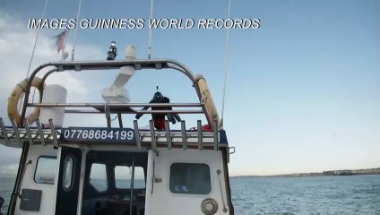 L'"Ironman" anglais bat le record du monde de vitesse en jet suit