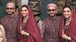 Deepika Padukone & Ranveer Singh Spotted at airport in Traditional look | Boldsky