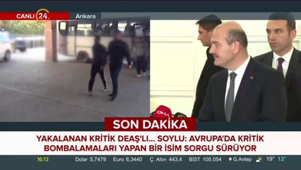 İçişleri Bakanı Süleyman Soylu konuşuyor