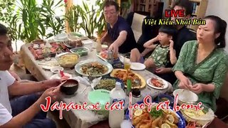 Người Nhật Bản ăn cỗ tại nhà