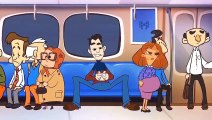 Metro İstanbul, toplu taşıma araçlarında “yayılarak oturulmaması” gerektiğine dair animasyon