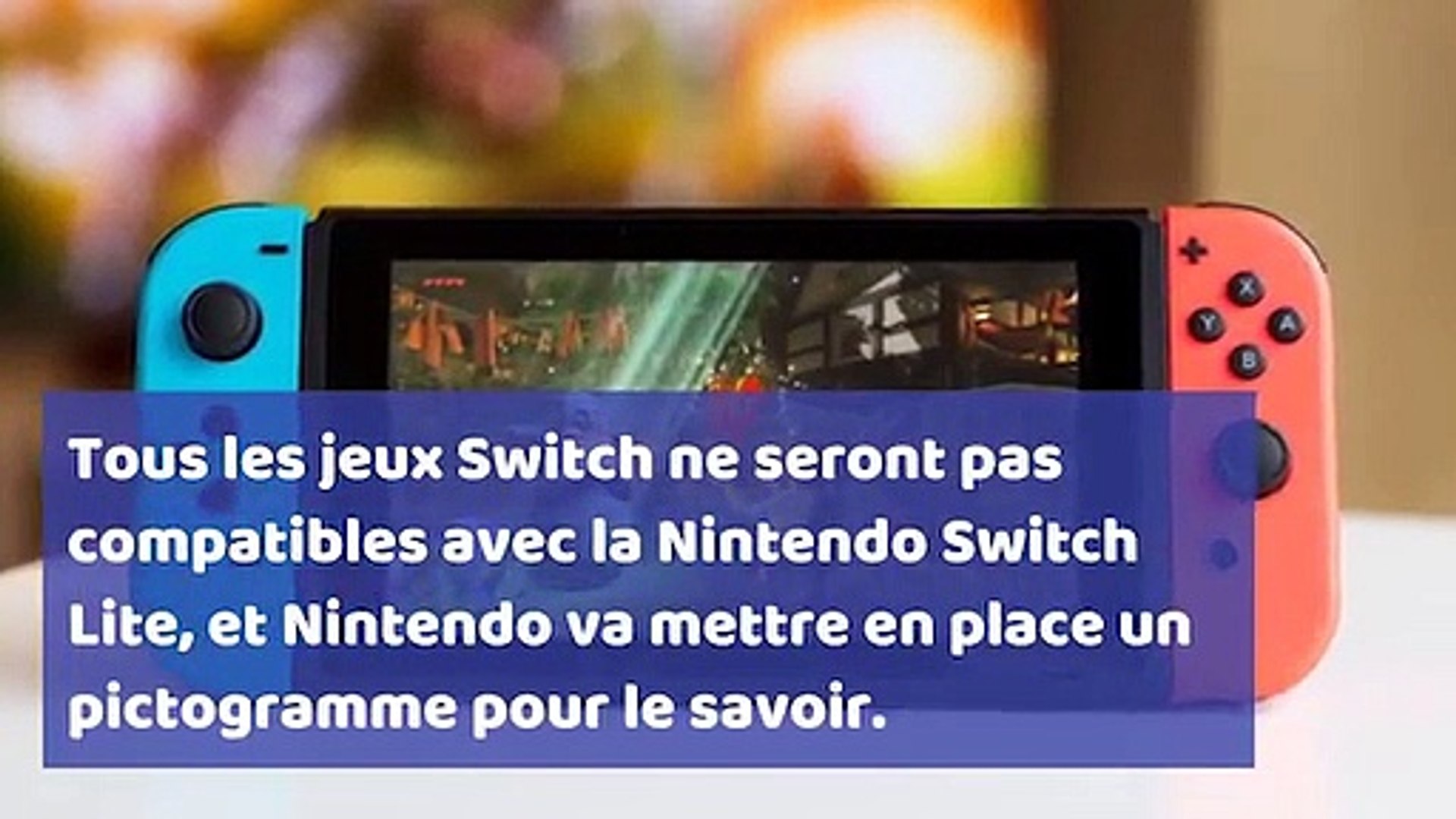 Nintendo Switch Lite : comment savoir si un jeu est compatible avec le mode  Portable ? - Vidéo Dailymotion