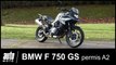 BMW F 750 GS permis A2 surbaissée ESSAI POV Auto-Moto.com