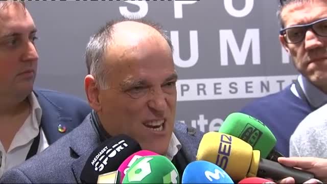 Javier Tebas relativiza la decisión del juez sobre el partido en Miami: vamos a seguir intentándolo