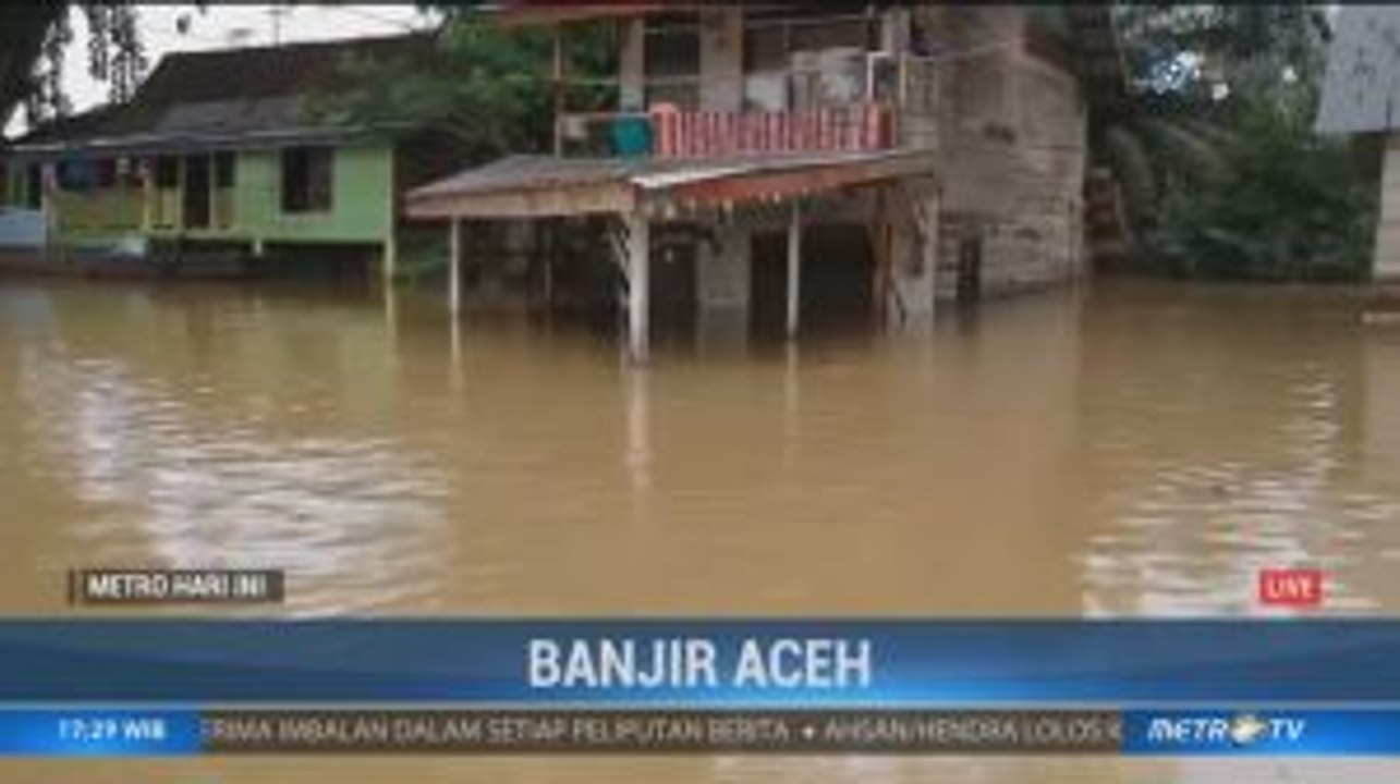 Cuaca Ekstrem di Aceh Sebabkan Longsor dan Banjir