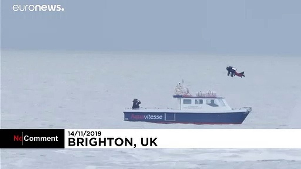 137 km/h: 'Jet-Suit'-Pilot pulverisiert eigenen Geschwindigkeitsrekord