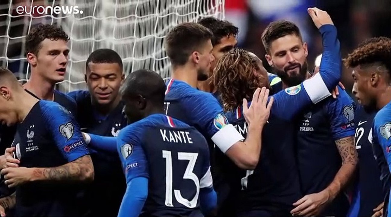 Football : l'équipe de France qualifiée pour l'Euro 2020