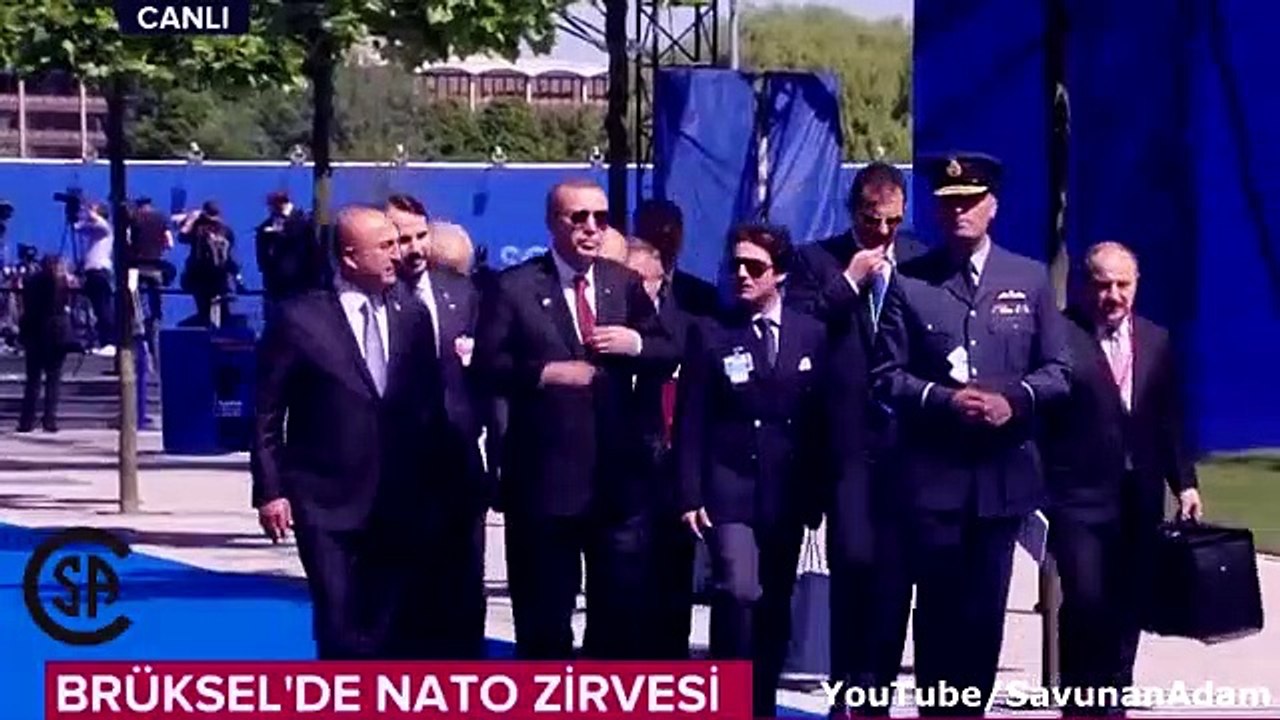 Erdoğan, NATO'YA EFSANE GİRİŞ