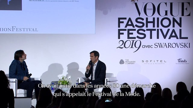 Le premier souvenir mode de Nicolas Houzé, directeur général des Galeries Lafayette et du BHV Marais l Vogue Fashion Festival 2019