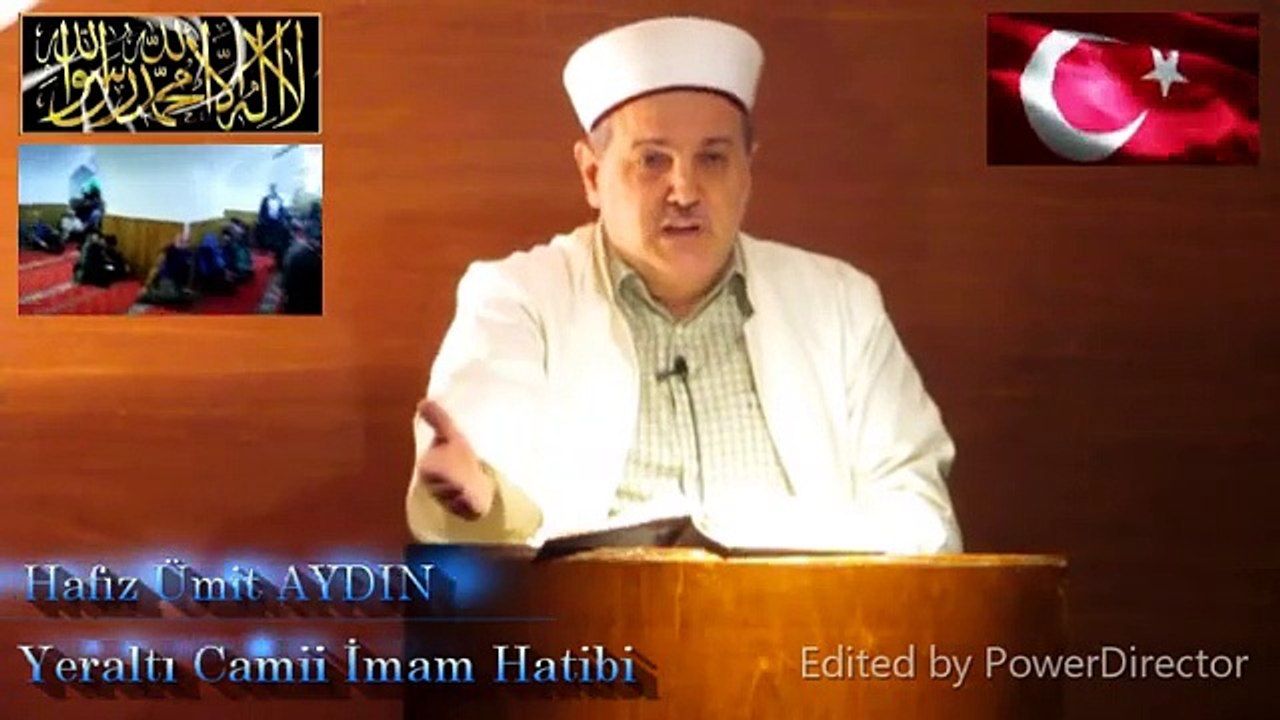 Hafız Ümit AYDIN / " ERDEMLİ HAYAT " Cuma Vaazı