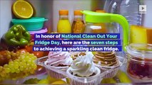 7 Steps to Cleaning Out Your Fridge (National Clean Out Your Fridge Day)