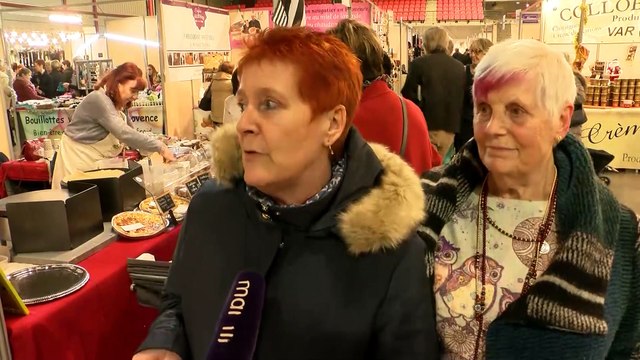 Lili & Marie-Josée déambulent au Noël Artisanal