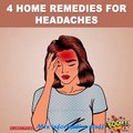 Home remedies for Headache