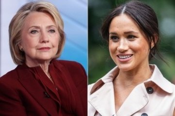 Meghan Markle Meets Hillary Clinton