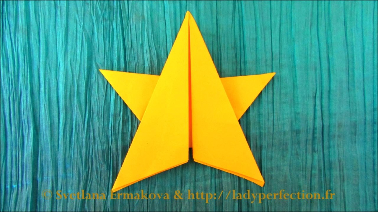 Origami : ⭐️ Étoile