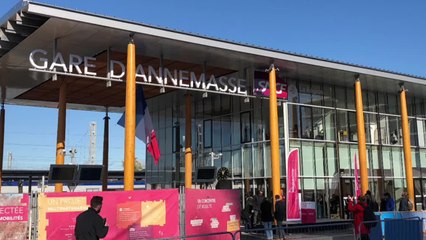 Inauguration nouvelle gare d'Annemasse