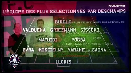 Sissoko, Varane... Valbuena : Découvrez l'équipe type des 99 sélections de Deschamps