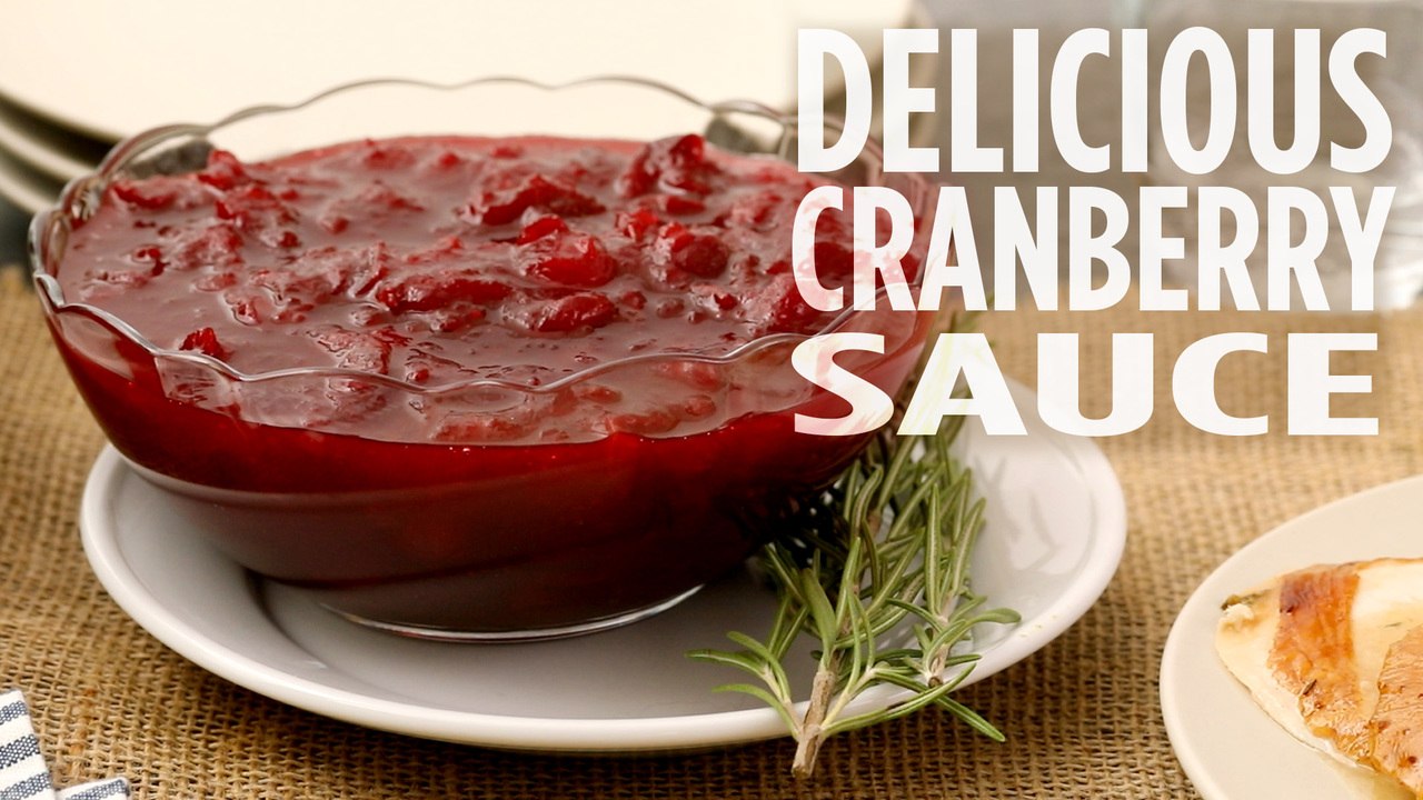 Delicious Cranberry Sauce