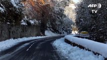 Les conséquences de la neige en Rhône-Alpes