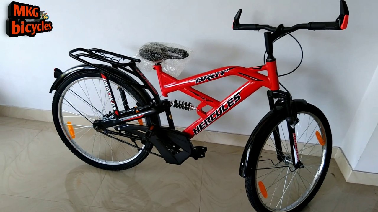 hercules cycles | bicycles unboxing review | India boys  brut Plus cycles MTB 24" 26"