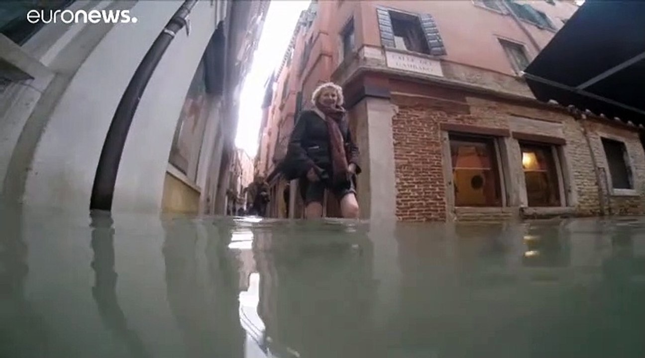 Kein Durchatmen: Venedig kämpft erneut gegen Wassermassen