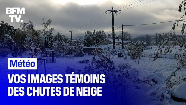 Vos images témoins des fortes chutes de neige