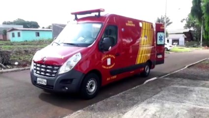 Homem de 79 anos fica ferido ao sofrer queda