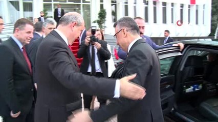 Akıncı, Cumhurbaşkanı Yardımcısı Oktay başkanlığındaki heyeti kabul etti