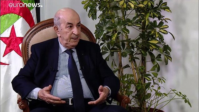 تبون ليورونيوز الانتخابات الرئاسية في الجزائر ستجري في موعدها وعلى فرنسا الكف عن التدخل في شؤوننا