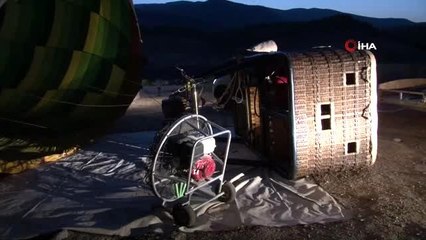 Pamukkale'nin eşsiz güzelliğini yaklaşık 154 bin kişi balonda izledi